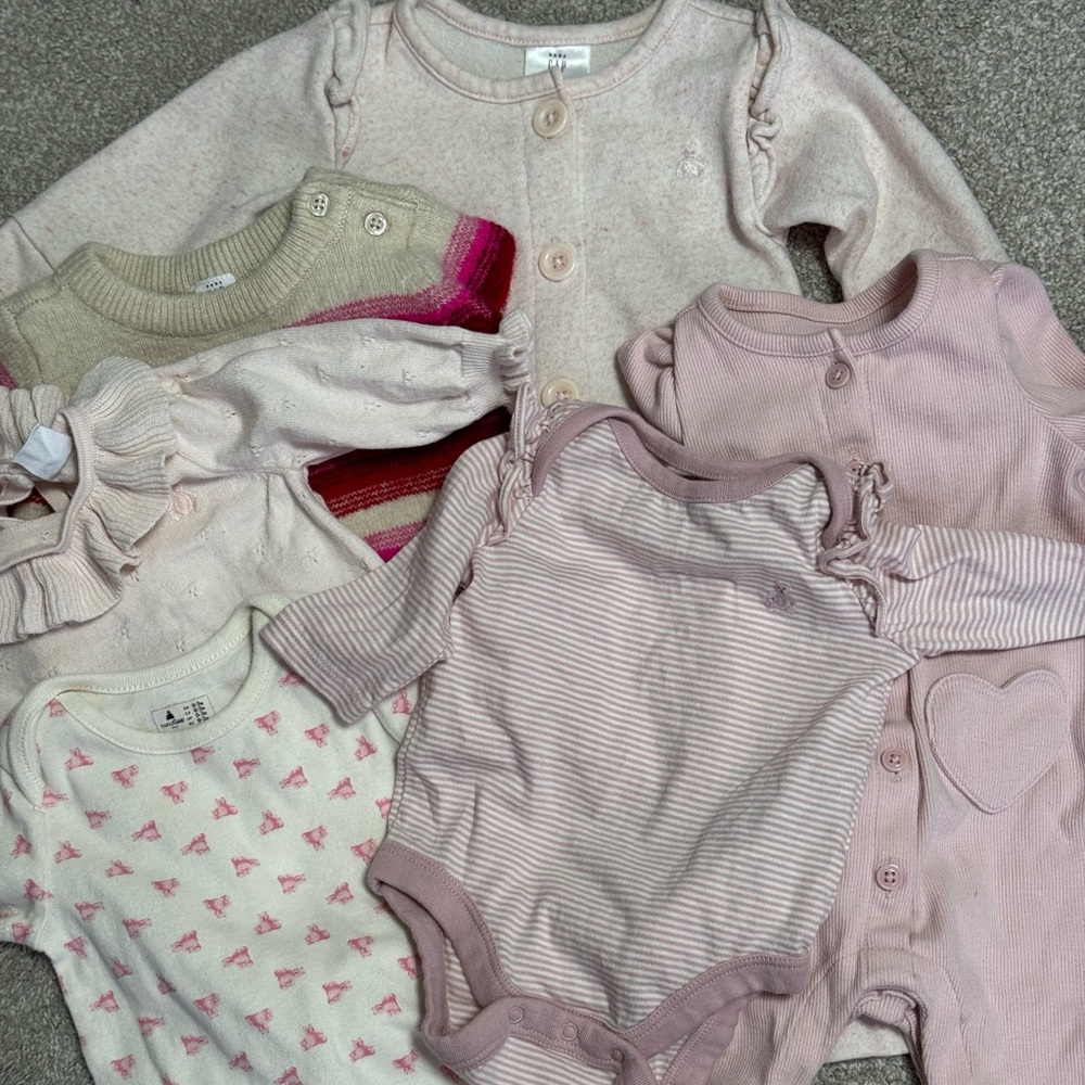 Pink Ruffled Baby Gap Bundle